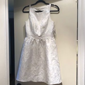 Aidan Mattox Jacquard Dress